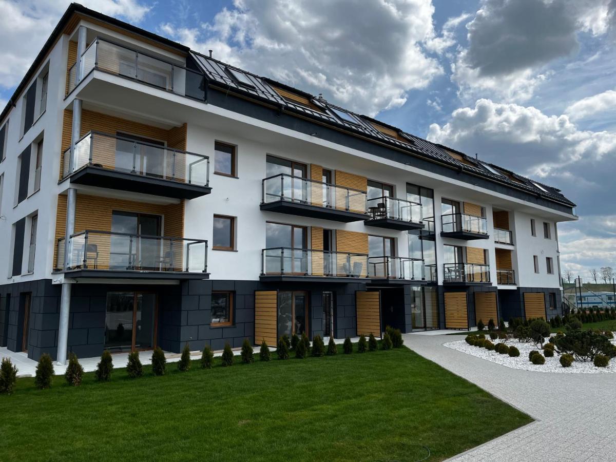 Klimatyzowany Apartament Blue , Sarbinowo Parking Basen Exteriör bild