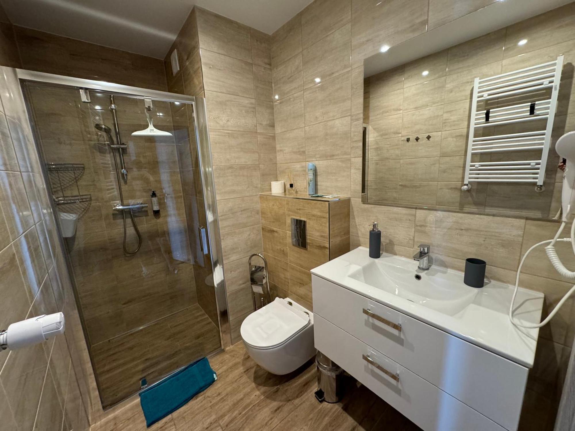 Klimatyzowany Apartament Blue , Sarbinowo Parking Basen Exteriör bild
