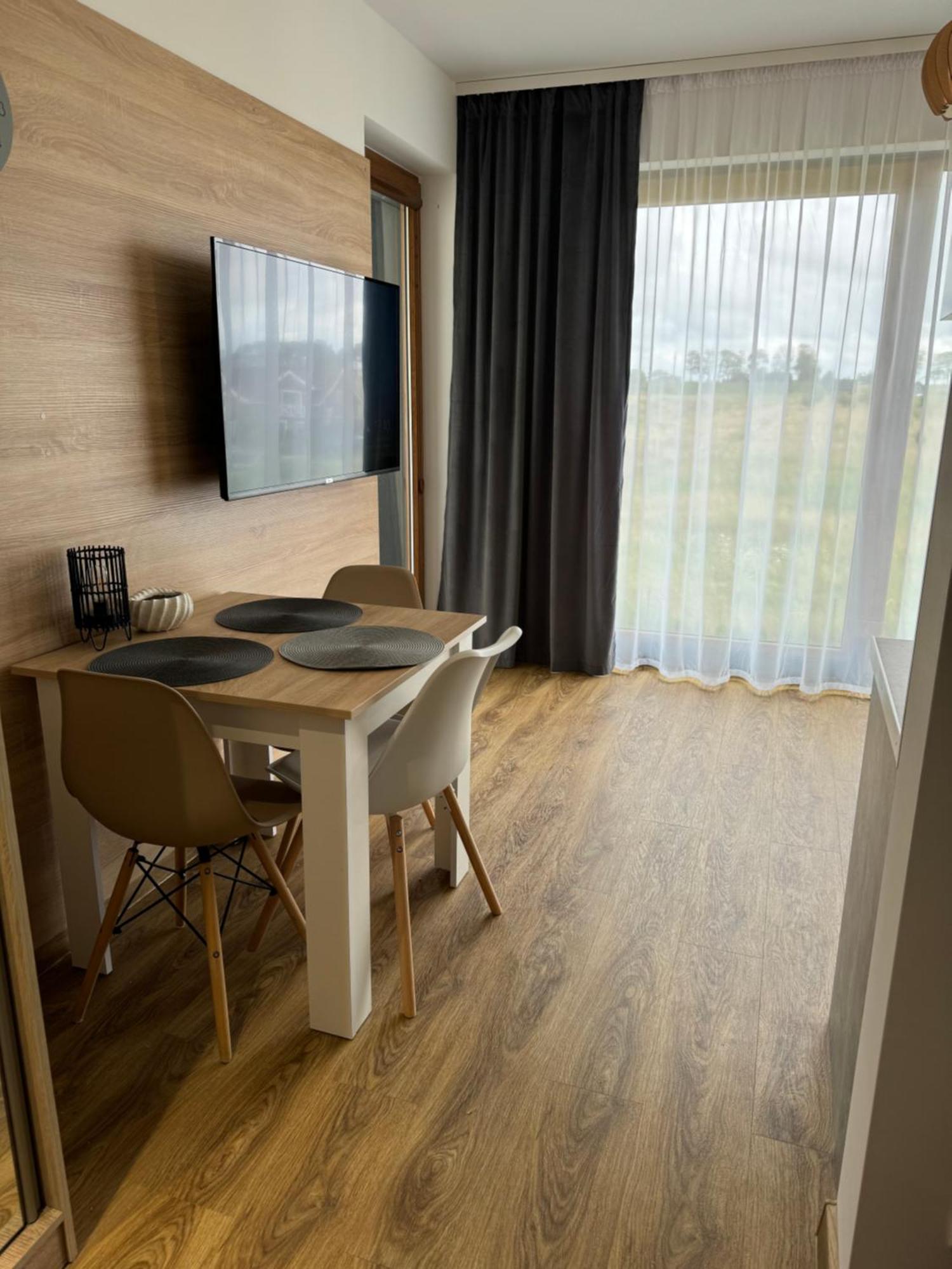 Klimatyzowany Apartament Blue , Sarbinowo Parking Basen Exteriör bild