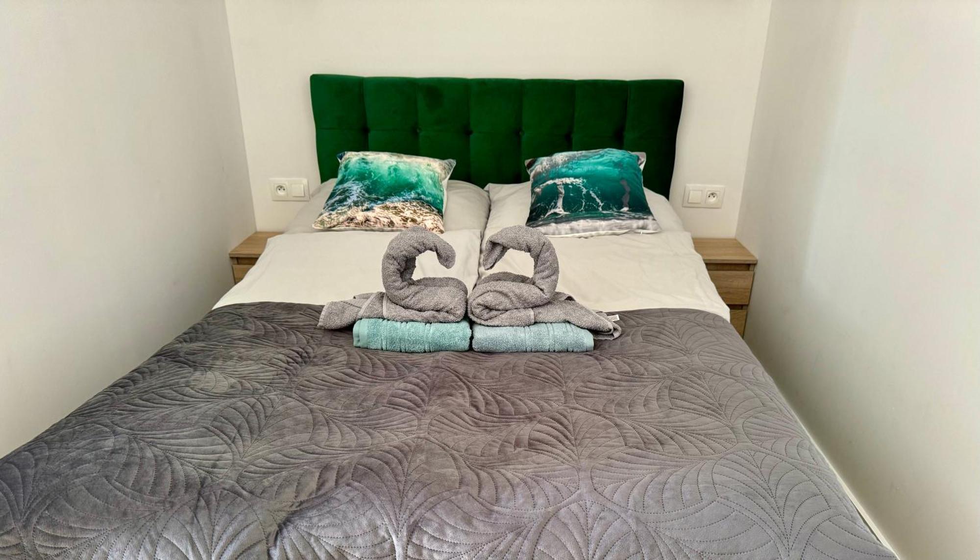 Klimatyzowany Apartament Blue , Sarbinowo Parking Basen Exteriör bild
